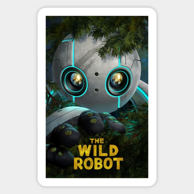 THE WILD ROBOT Sticker by BrunoMaxey